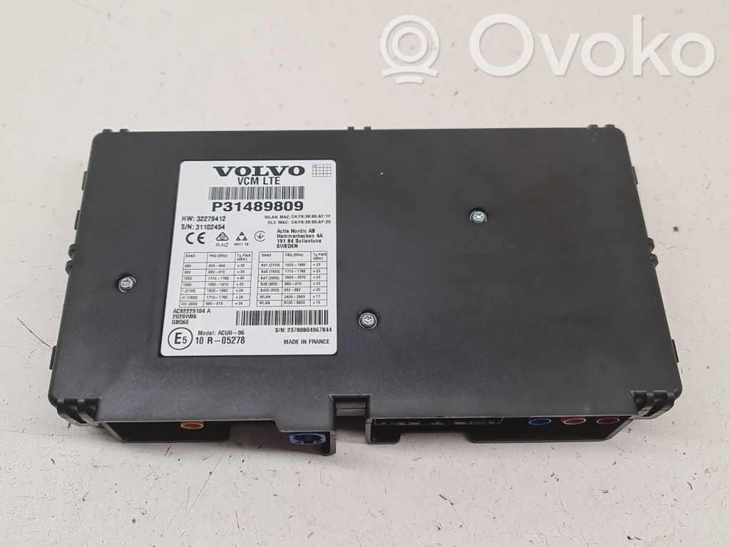 Volvo V60 Camera control unit module 