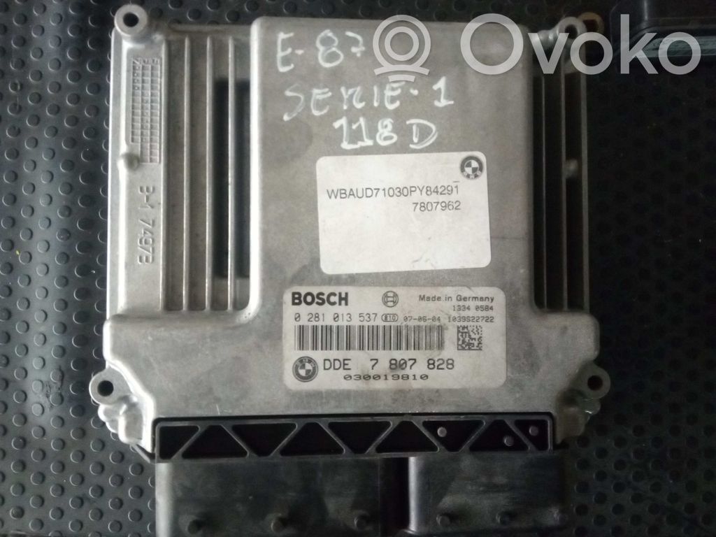 Engine control unit/module   0281013537,DDE7897828