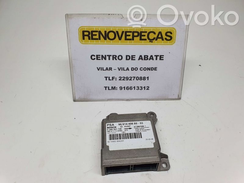 Peugeot 207 Unidad de control/módulo del Airbag 