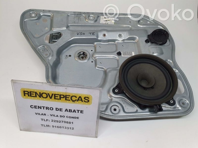 Volvo V50 Rear window lifting mechanism without motor 