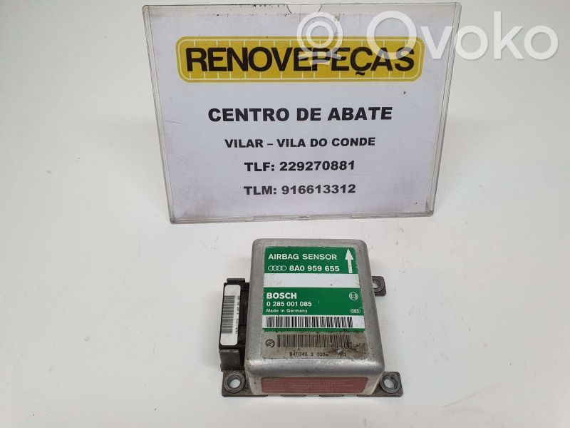 Unidad de control/módulo del Airbag   8A0959655,0285001085