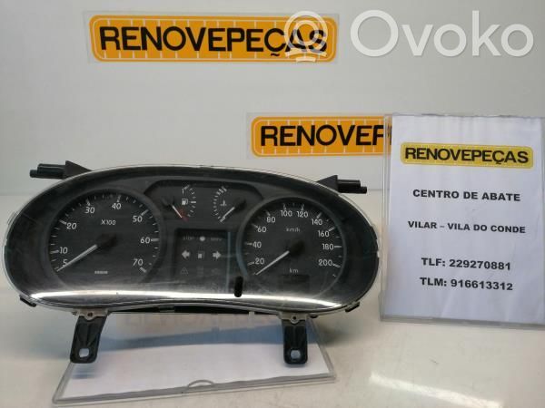 Renault Kangoo I Geschwindigkeitsmesser Cockpit 