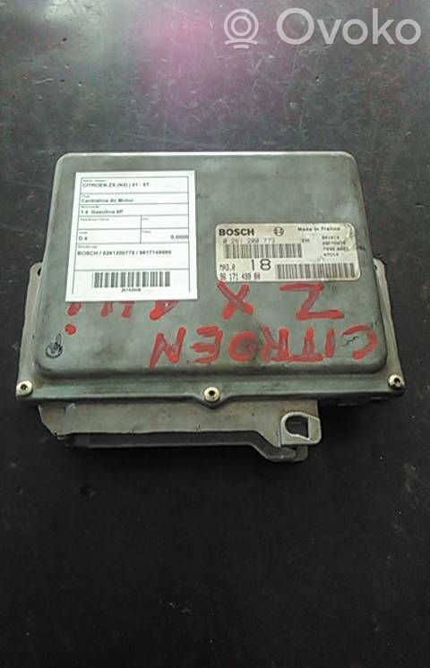 Citroen ZX Engine control unit/module 