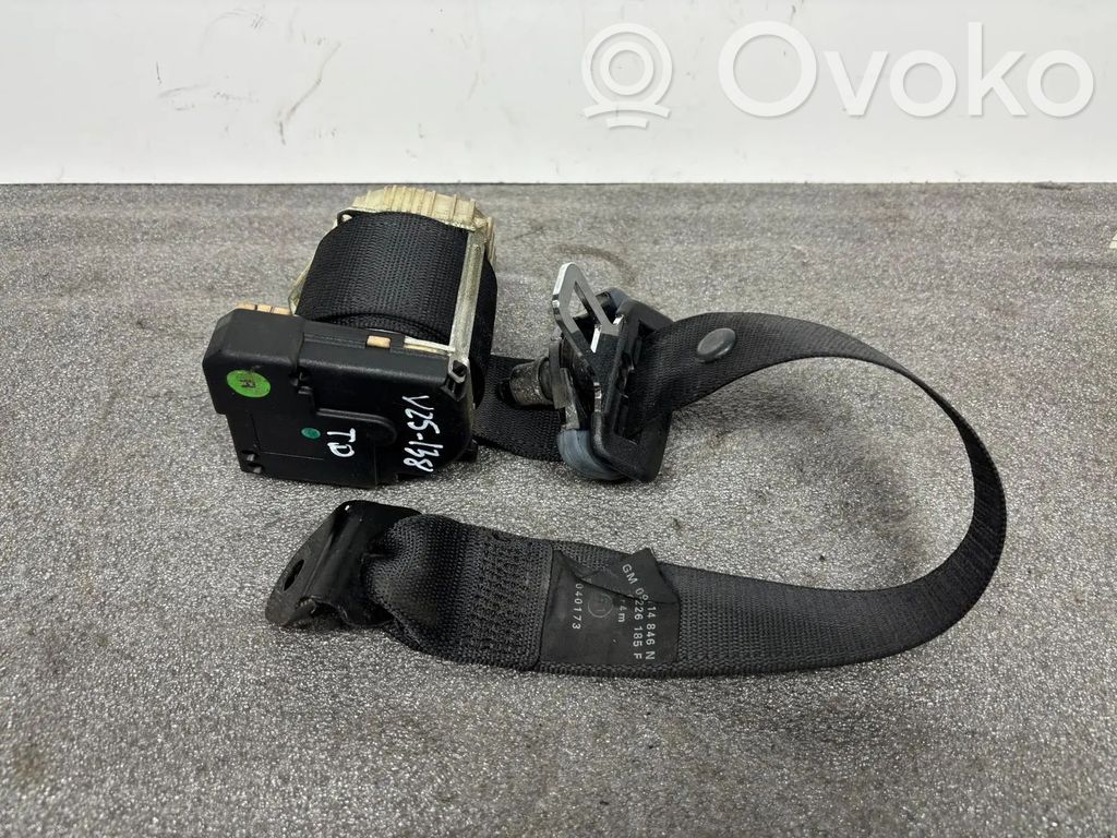 Opel Corsa C Cinturón trasero 