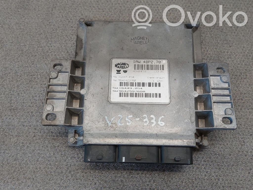 Peugeot 206 Unitate/modul de control motor 