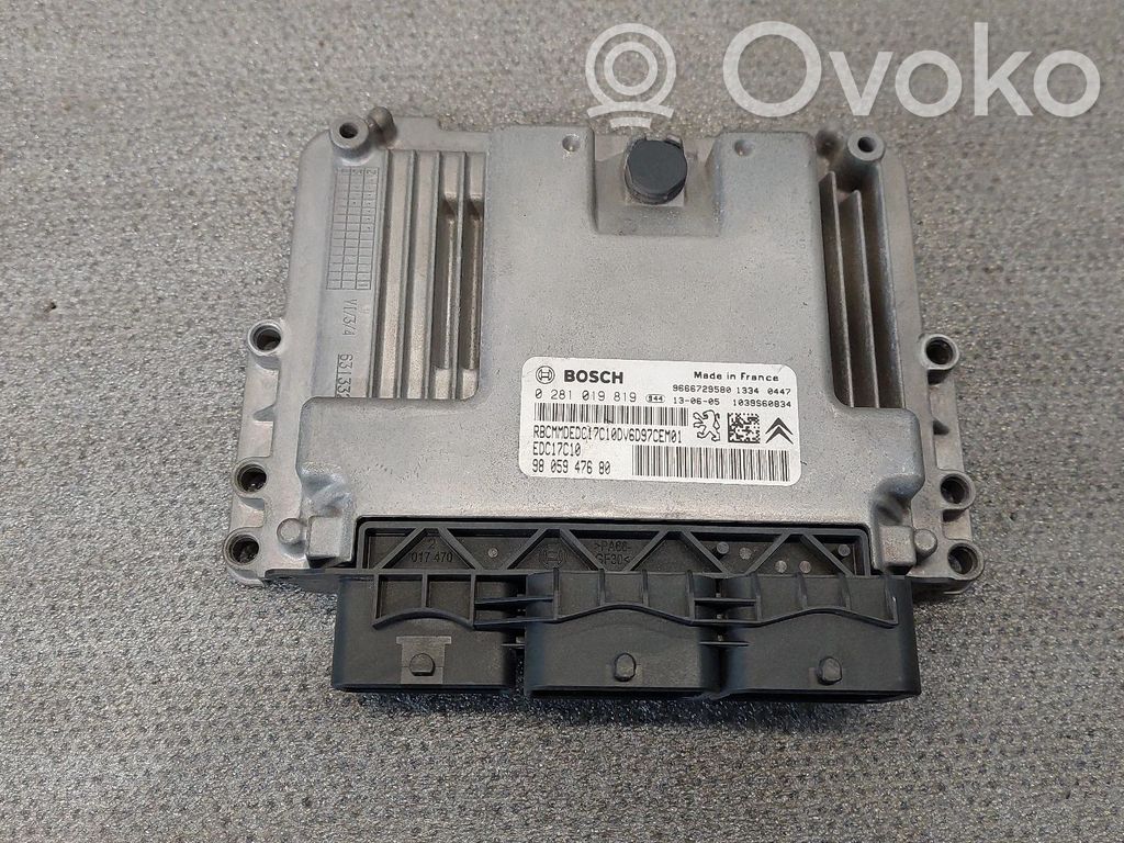 Variklio valdymo blokas   019,281,819,9666729580