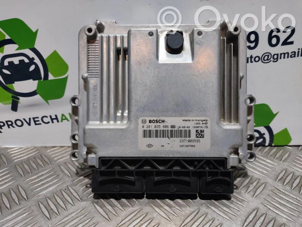 Renault Clio III Engine control unit/module ECU 