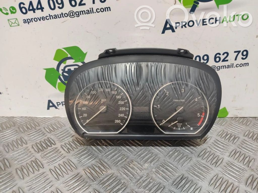 BMW 1 E81 E87 Speedometer (instrument cluster) 