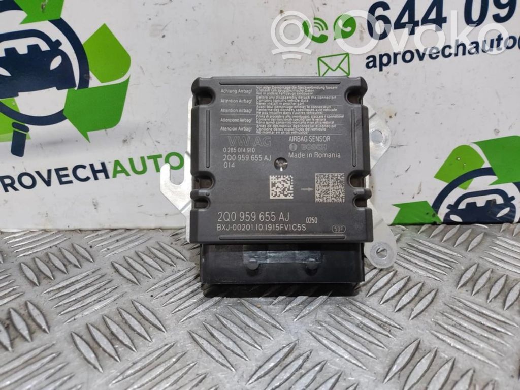 Volkswagen Polo Sterownik / Moduł Airbag 