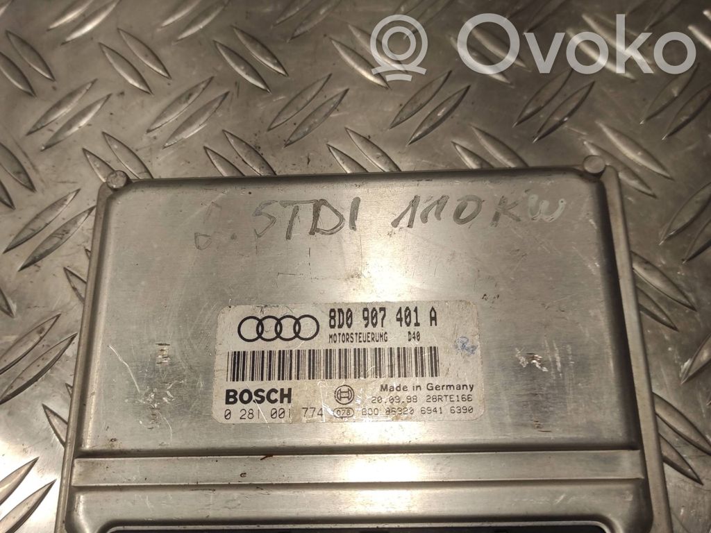 Audi A4 S4 B5 8D Engine control unit/module 
