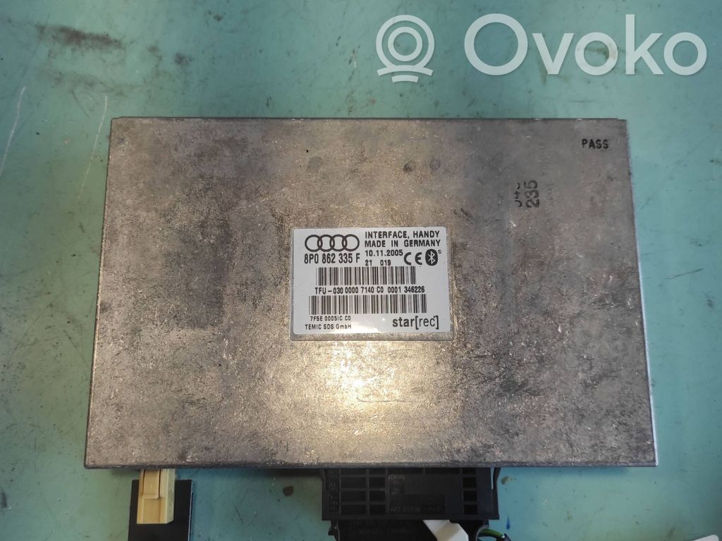 Audi A4 S4 B7 8E 8H Bluetooth control unit module 