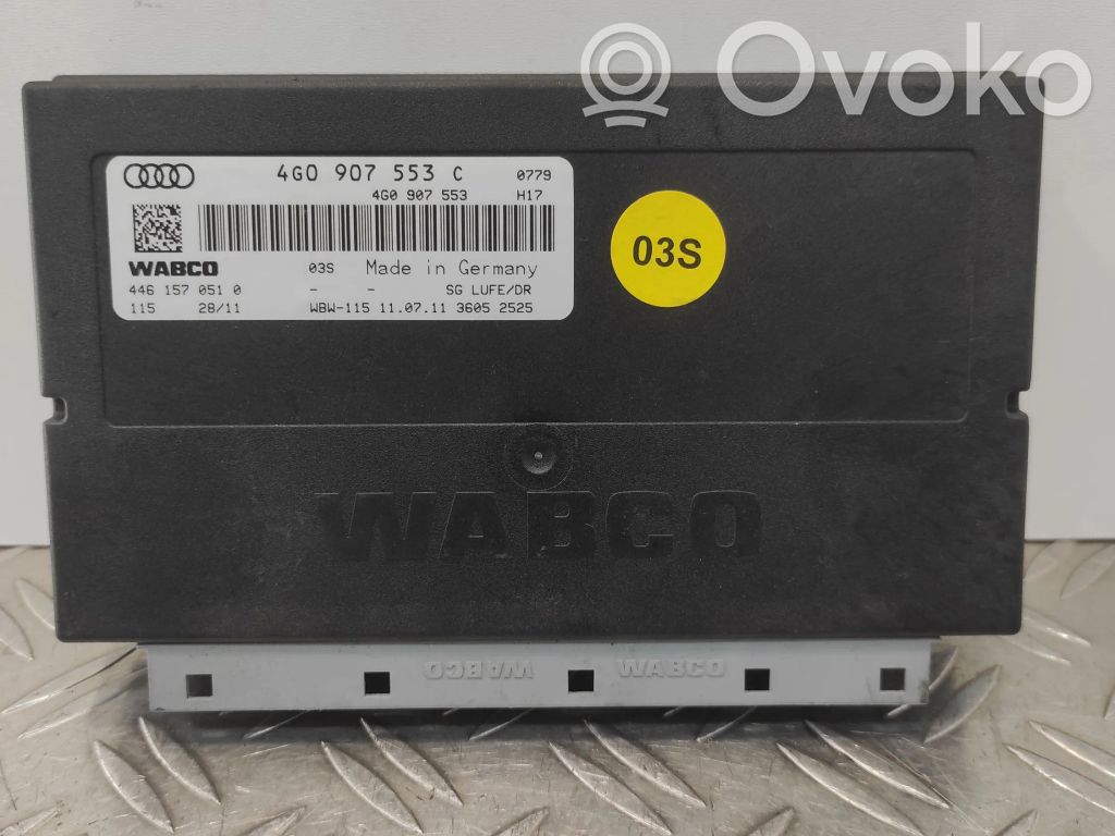 Audi A7 S7 4G Module de commande suspension 