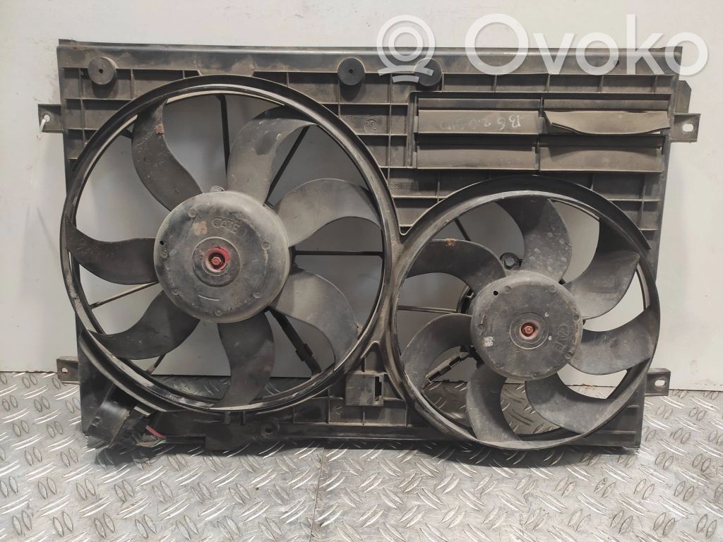 Volkswagen PASSAT B6 Suport ventilator radiator 
