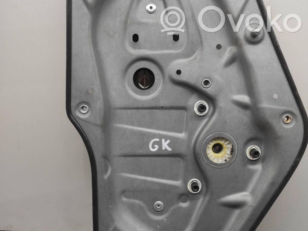 Skoda Superb B6 (3T) Mechanizm podnoszenia szyby tylnej bez silnika 