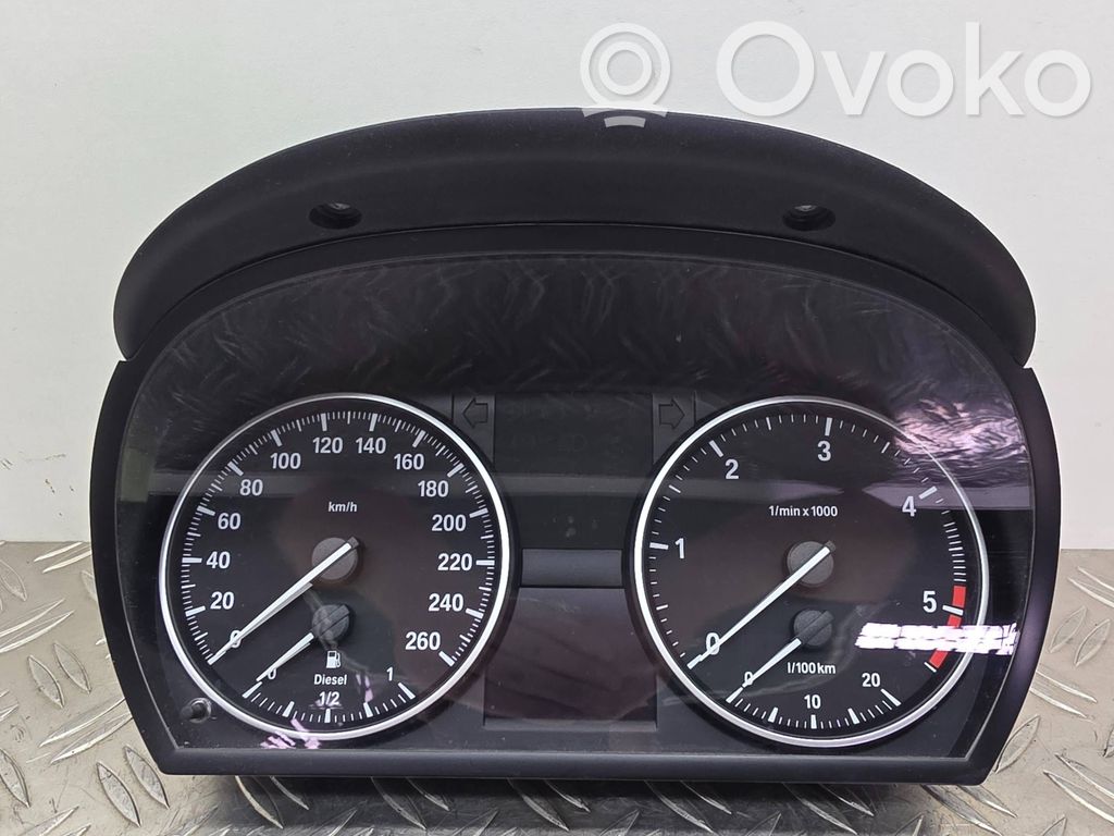 BMW 3 E90 E91 Speedometer (instrument cluster) 