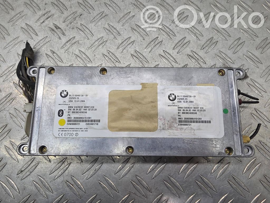 BMW 5 E60 E61 Bluetooth control unit module 