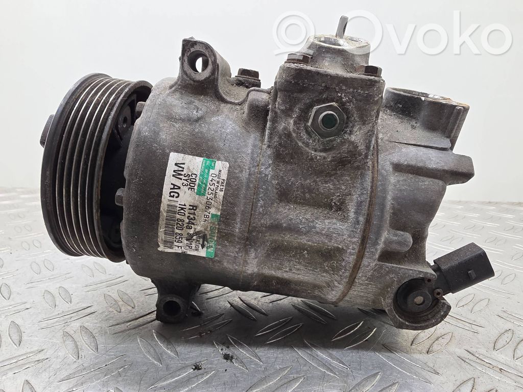 Volkswagen PASSAT B6 Air conditioning (A/C) compressor (pump) 
