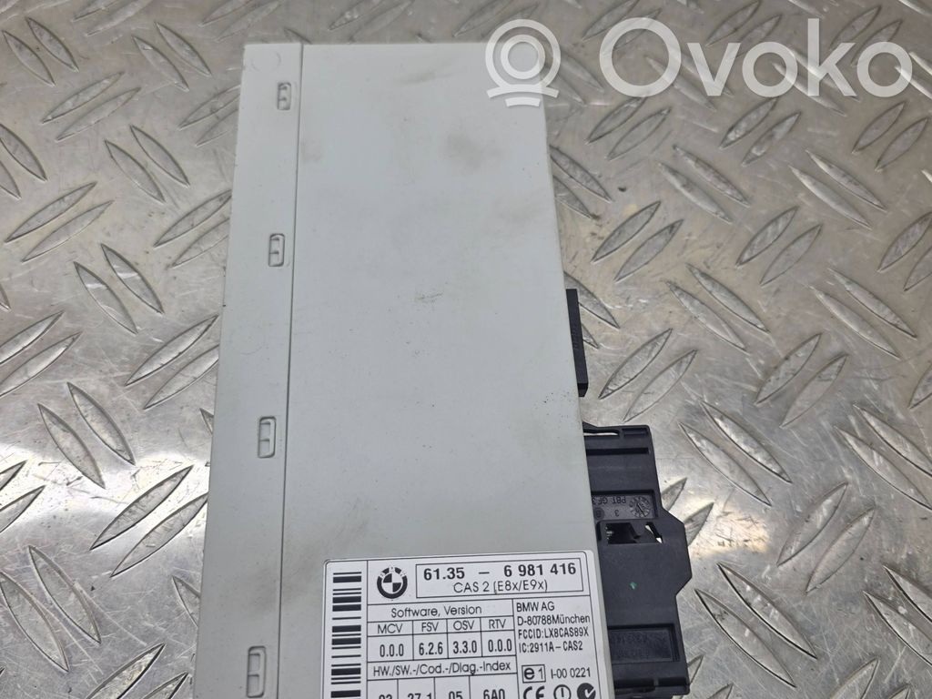 BMW 1 E81 E87 Unitate/modul de comandă CAS 