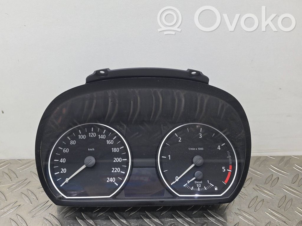 BMW 1 E81 E87 Velocímetro (tablero de instrumentos) 