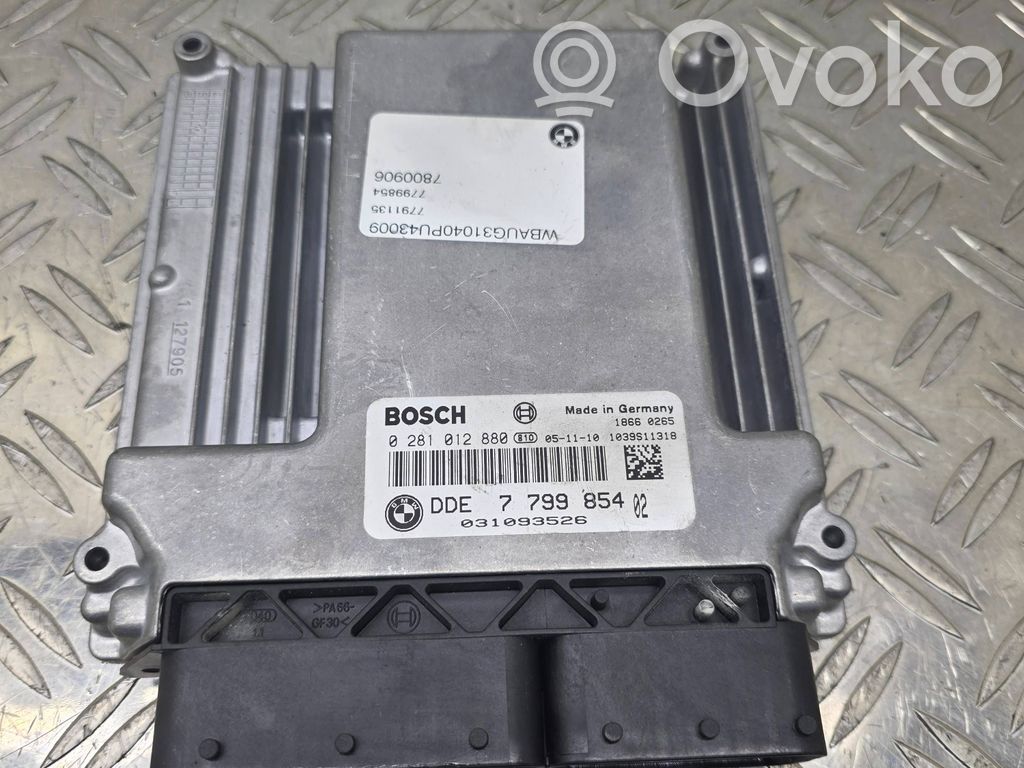Engine control unit/module   0281012880,7799854,031093526