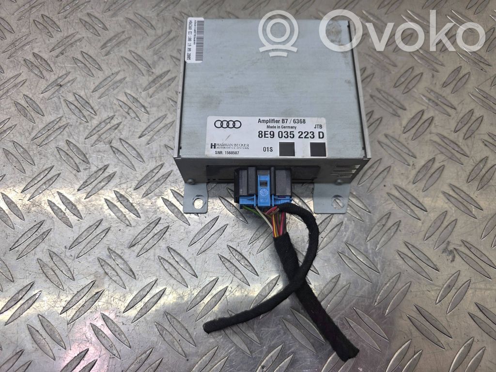 Audi A4 S4 B7 8E 8H Amplificatore 