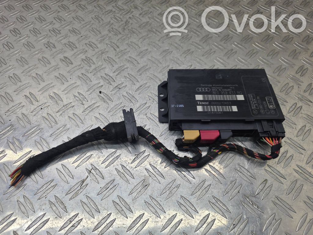 Audi A4 S4 B7 8E 8H Mukavuusmoduuli 