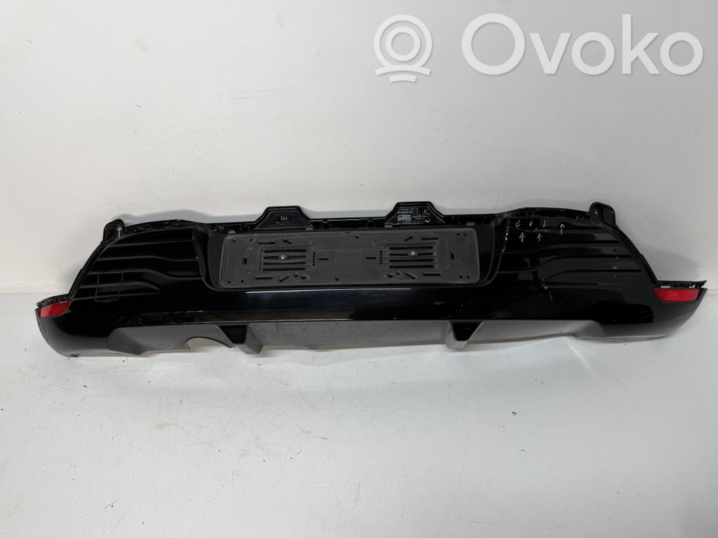 Renault Clio IV Moldura inferior del parachoques trasero 