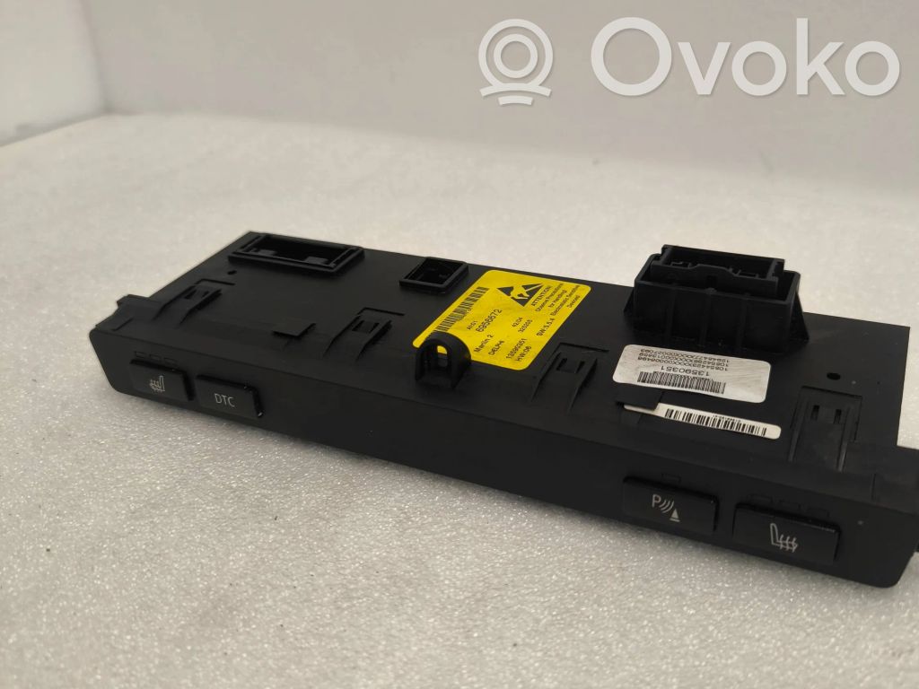 BMW 6 E63 E64 Seat heating switch 
