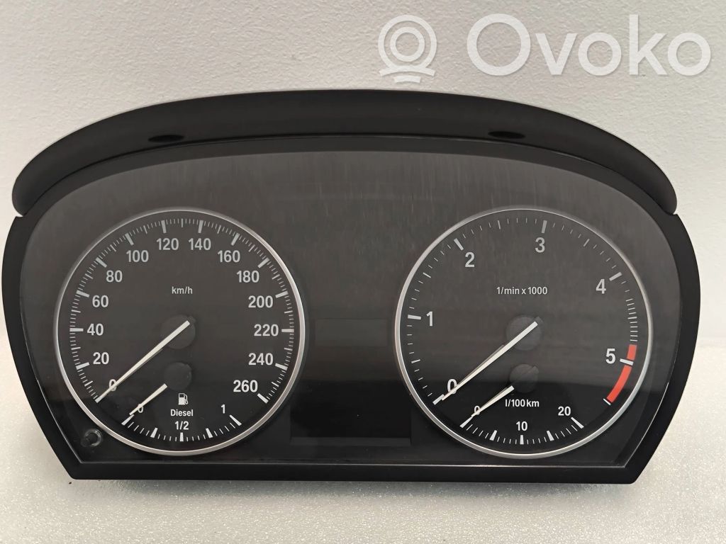 BMW 3 E90 E91 Speedometer (instrument cluster) 