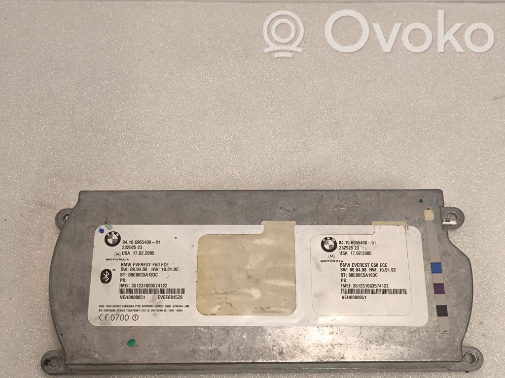 BMW 5 E60 E61 Bluetooth modulis 