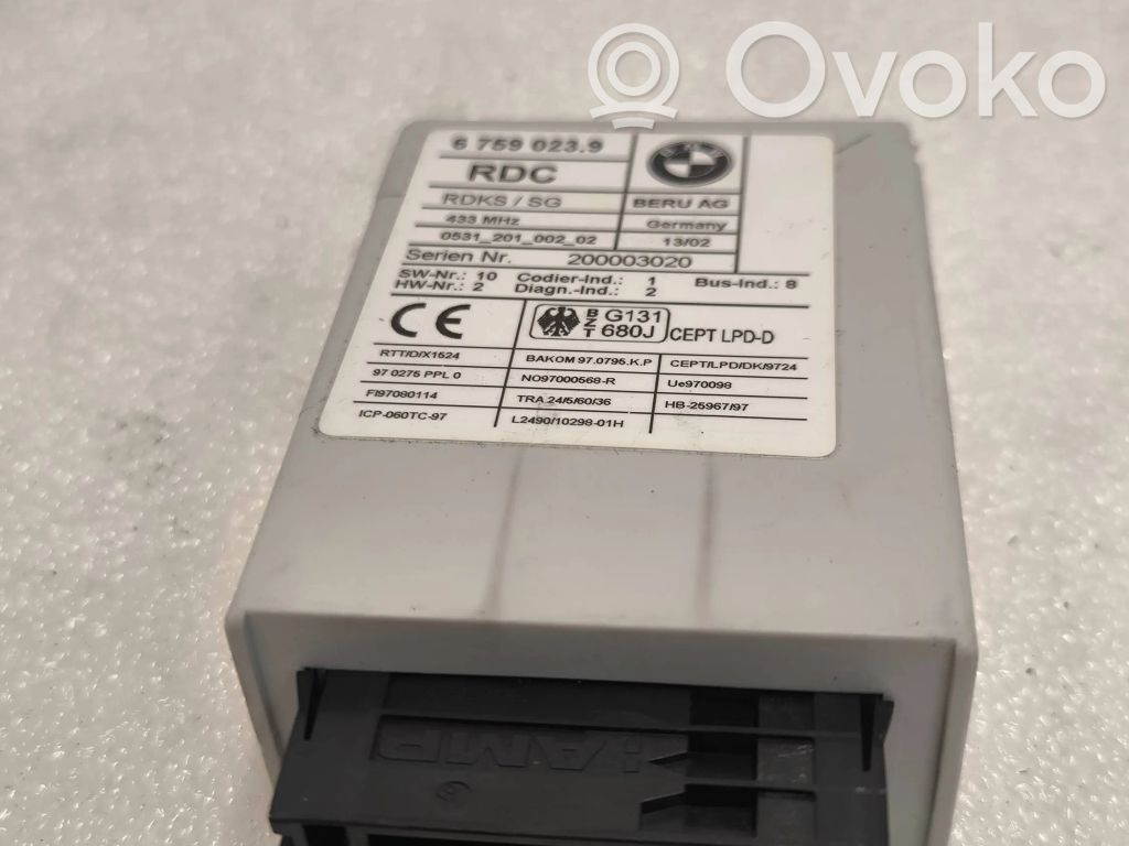 Module de pression des pneus   67590239,200003020,053120100202