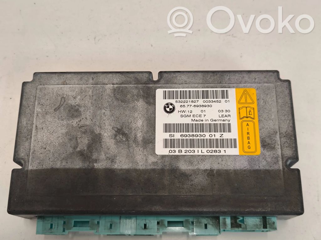 BMW 5 E60 E61 Airbag control unit/module 