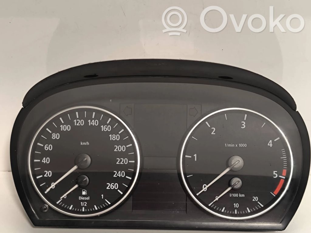 BMW 3 E90 E91 Speedometer (instrument cluster) 