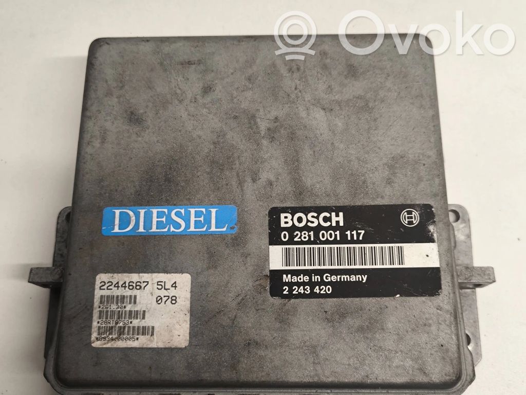 BMW 5 E34 Engine control unit/module 