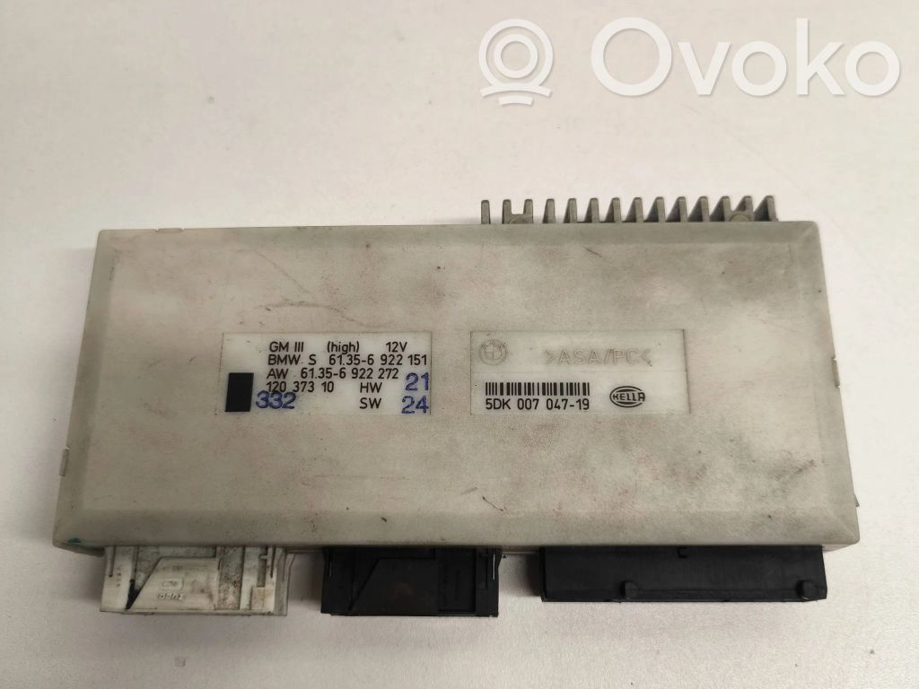 BMW 5 E39 Komforto modulis 