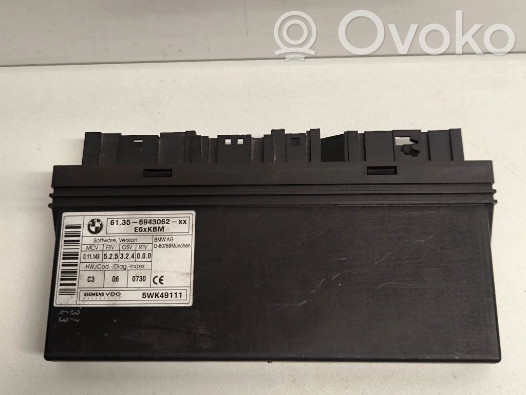 BMW 5 E60 E61 Komforta modulis 