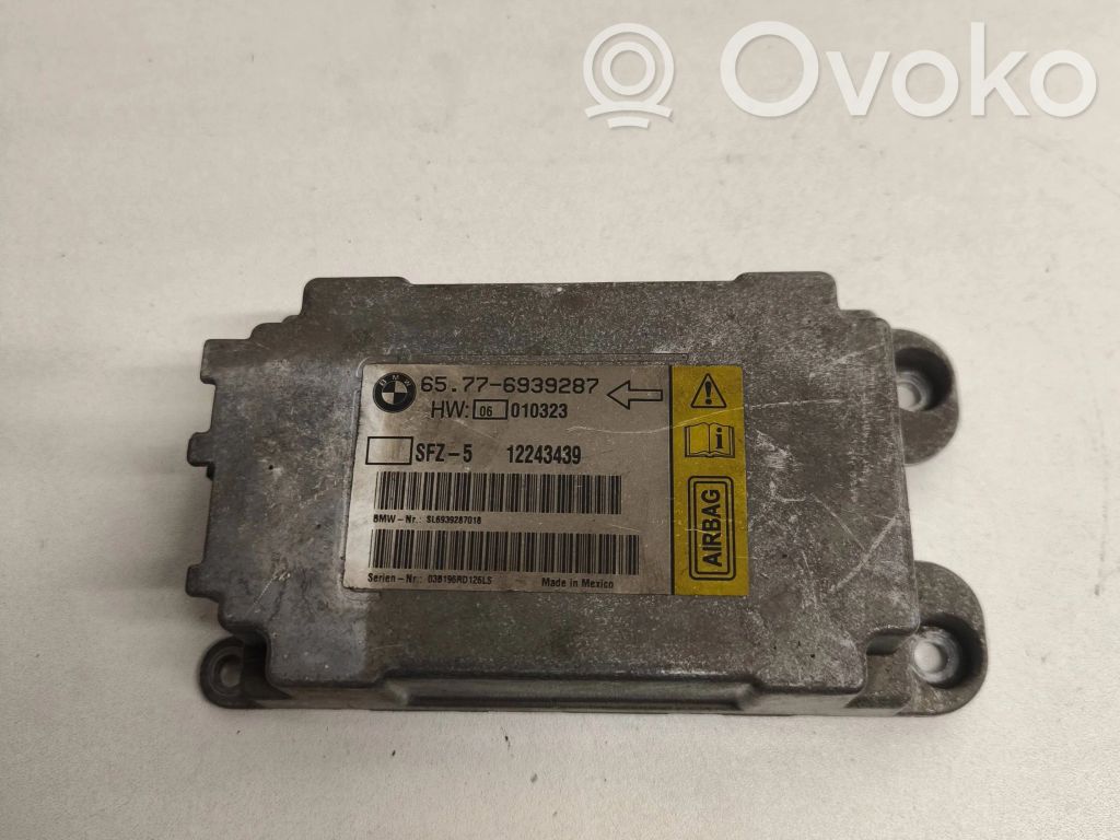 BMW 5 E60 E61 Unidad de control/módulo del Airbag 
