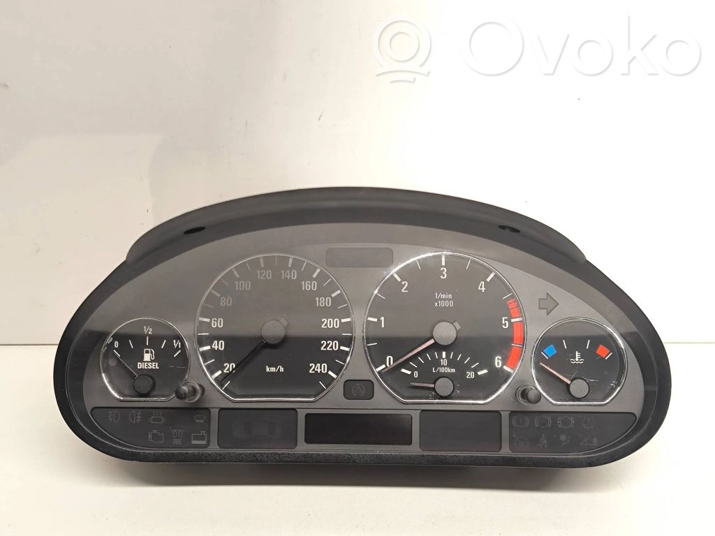 BMW 3 E46 Speedometer (instrument cluster) 