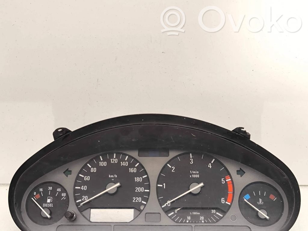BMW 3 E36 Spidometras (prietaisų skydelis) 