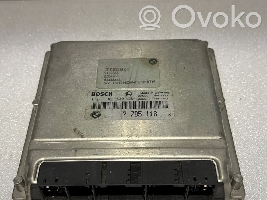 BMW 5 E39 Engine control unit/module 