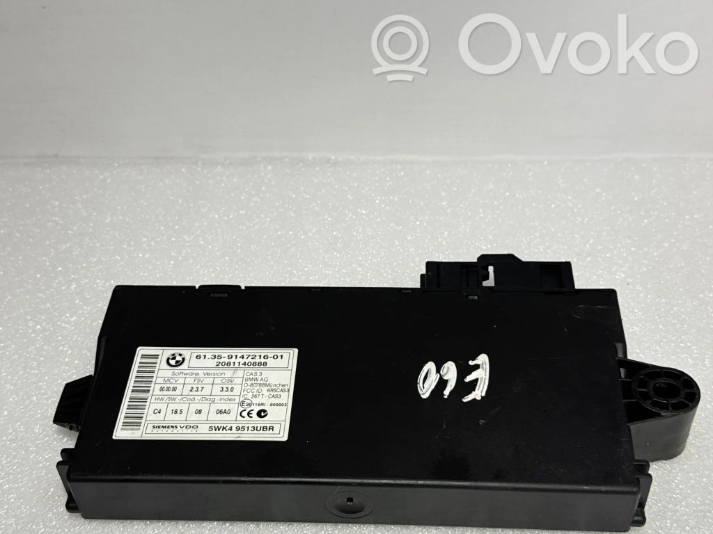 CAS control unit/module   9147216,5WK49513UBR