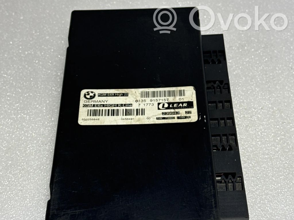 BMW 5 E60 E61 Kėbulo modulis 