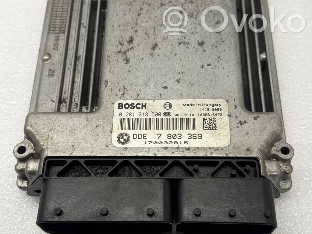 BMW 5 E60 E61 Engine control unit/module 