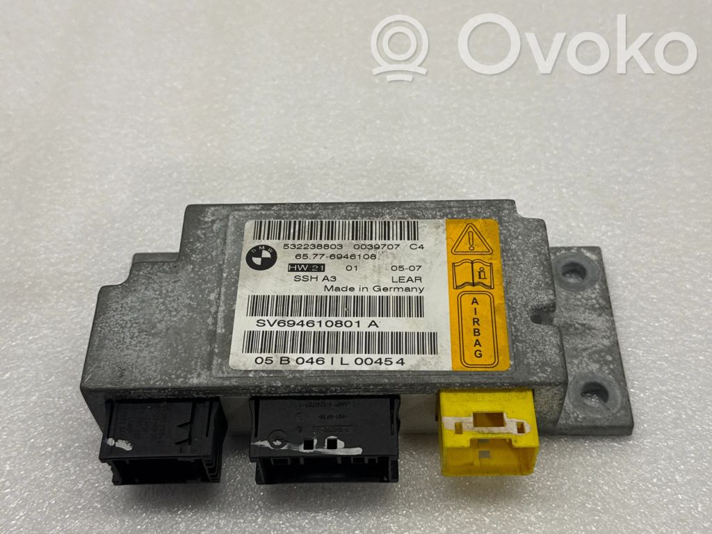 BMW 7 E65 E66 Airbag control unit/module 