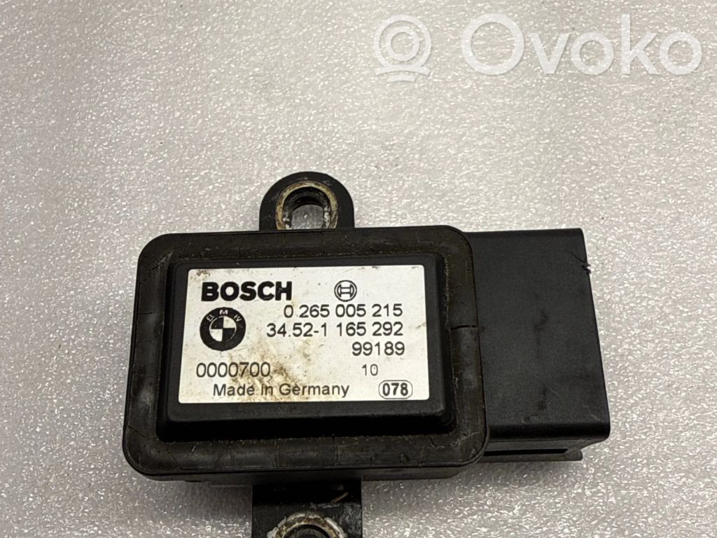 BMW 5 E39 ESP acceleration yaw rate sensor 