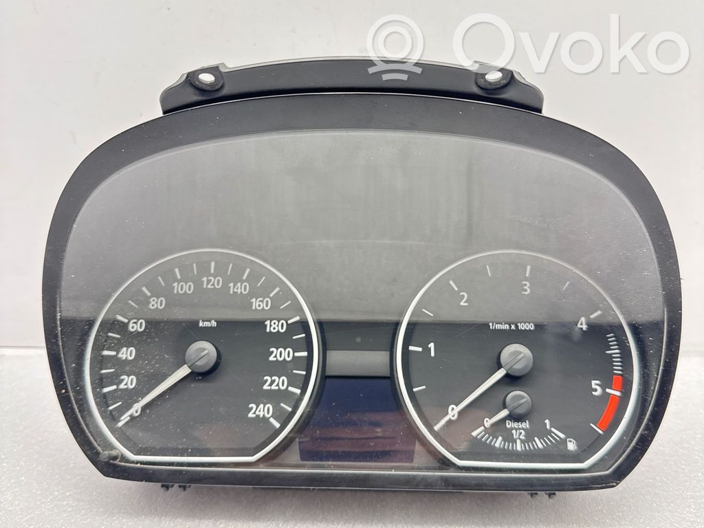 BMW 1 E81 E87 Speedometer (instrument cluster) 