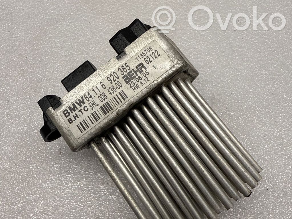 BMW X3 E83 Motor aerotermă/rezistor ventilator 