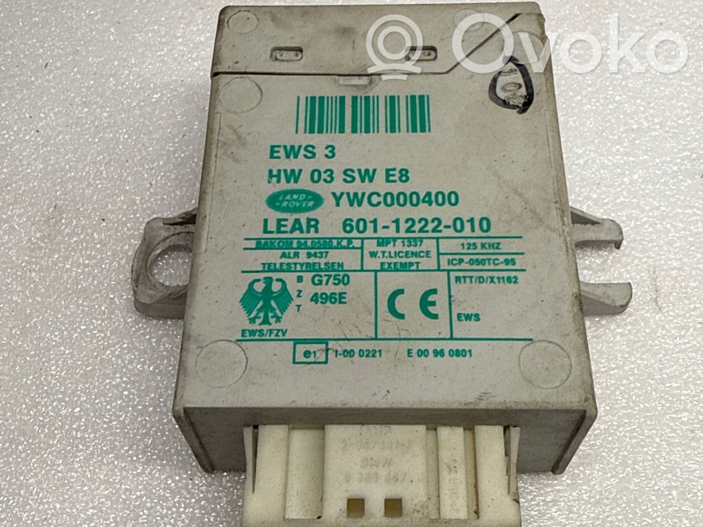 Land Rover Range Rover L322 Centralina/modulo immobilizzatore 