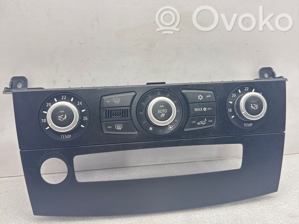 BMW 5 E60 E61 Climate control unit 