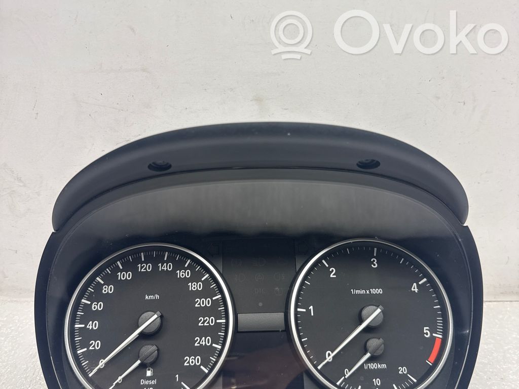 BMW 3 E90 E91 Speedometer (instrument cluster) 